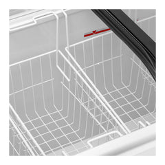 Grand congélateur coffre bahut horizontal professionnel (volume: 180litres, réfrigérant: r290, puissance: 180watts, plage de température: -30– 5°c, matériaux: acier/aluminium) 14_0005274