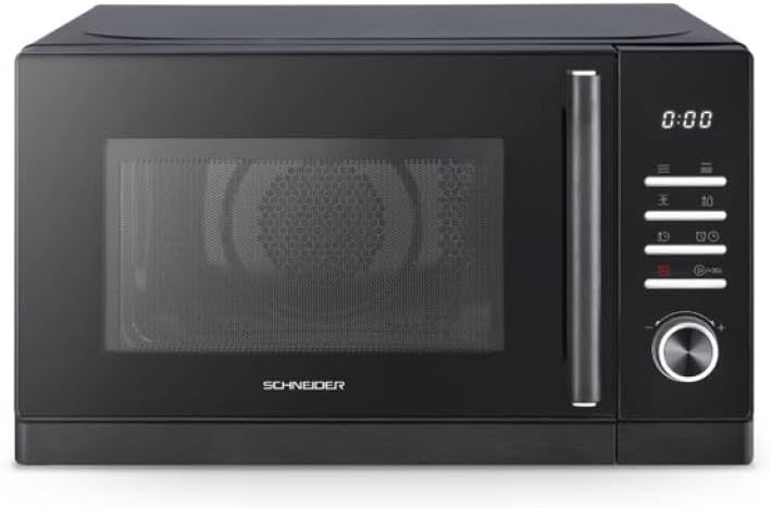 Four Micro-ondes Combiné, 25L, 900W/1000W/1700W, Contrôle Digital, 8 Menus Automatiques