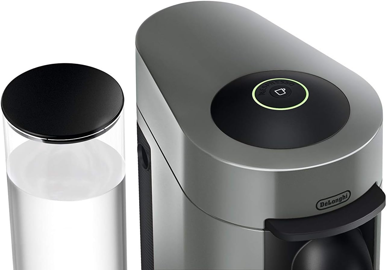 Nespresso Vertuo Plus Coffee and Espresso Maker By De'Longhi, Ink Black
