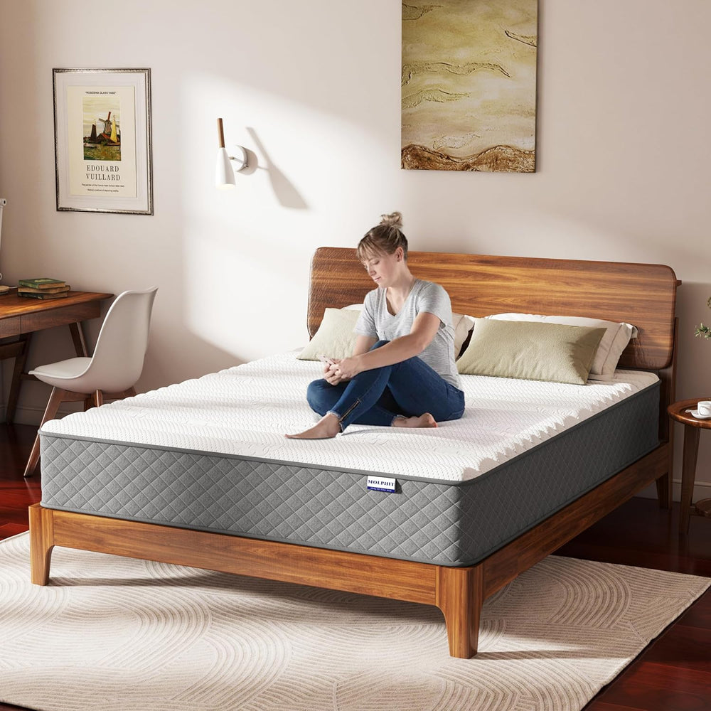 MOLPHIT Oeko-TEX Certified Mattress 90 x 190 cm, Thickness 25 cm, Independent Pocket Sprung Mattress, Adult and Children's Bed Mattress, Single Mattress, Perfect Support, Durable and Quiet