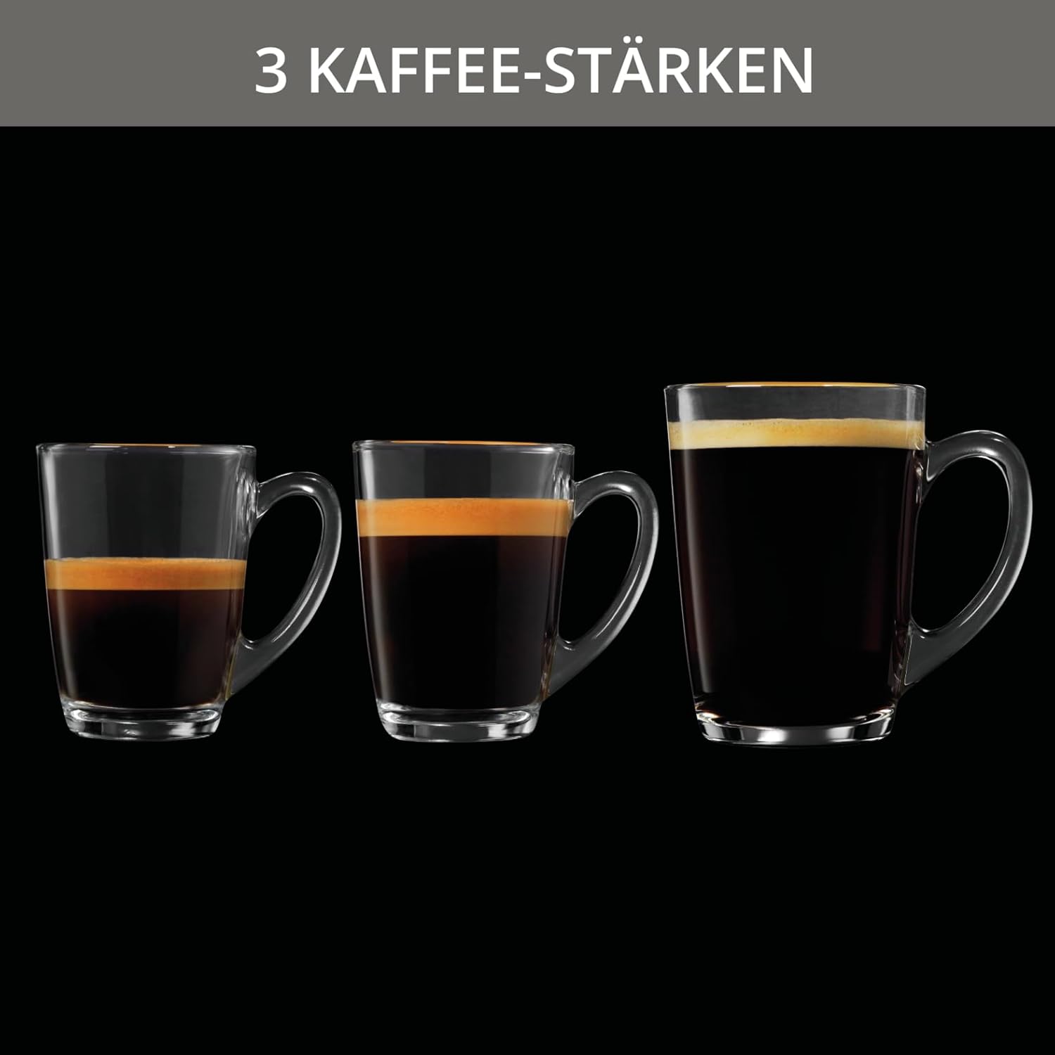 Krups EA8108 fully automatic coffee machine (automatic cleaning, 2 cup function, milk system with CappucinoPlus nozzle, 15 bar, coffee machine, espresso) black