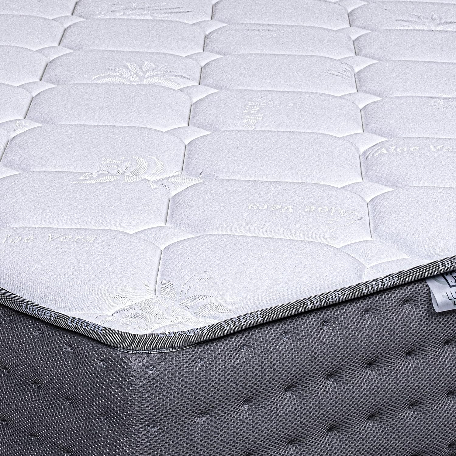 Luxury Literie | Zen Mattress 140 x 190 | Memory Foam Optimal Adaptability | HR Foam System | 10 Comfort Zones | 20 cm (+/- 2 cm) | All Sizes