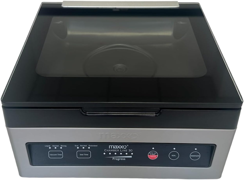 Maxxo VM ChamberLine 40 Professional Food Vacuum Sealer - Vacuum Chamber 72 L/min, Stainless Steel, Double Welding, Vacuum Sealer + 30 Bags Included