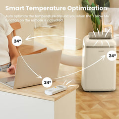 COMFEE Eco Friendly Pro | Climatiseur Mobile 10000 BTU A+