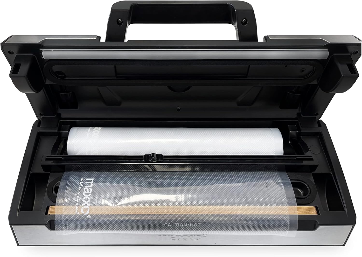 Maxxo VM ChamberLine 40 Professional Food Vacuum Sealer - Vacuum Chamber 72 L/min, Stainless Steel, Double Welding, Vacuum Sealer + 30 Bags Included