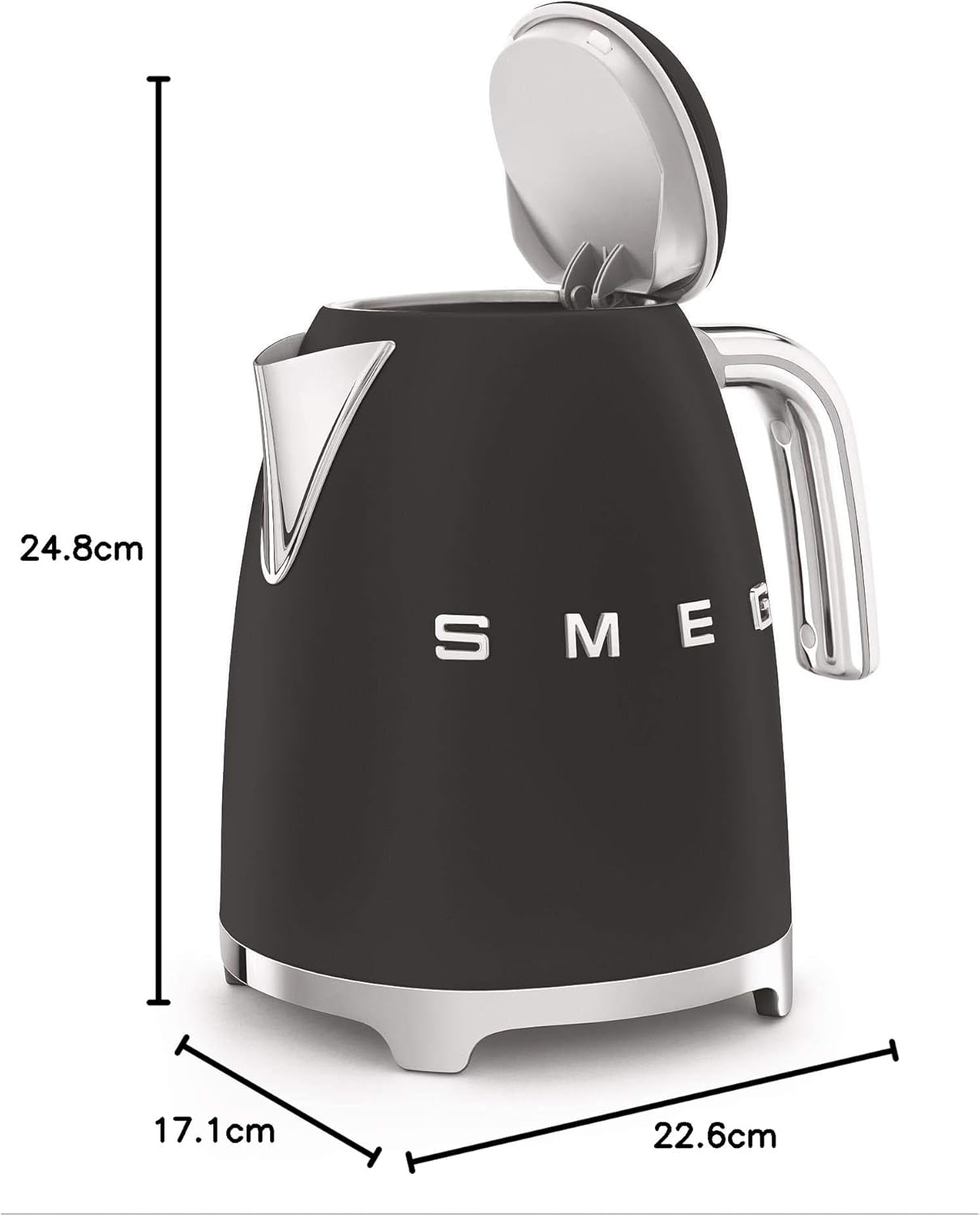 Bouilloire Sans Fil 1.7l 2400w Blanc Mat - KLF03WHMEU