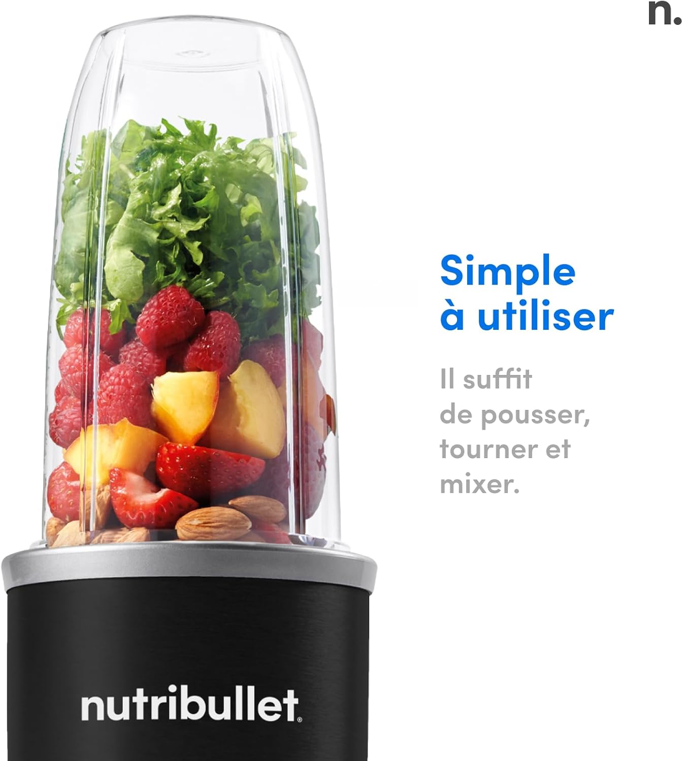 nutribullet Pro 900, Electric Blender, Chopper, Smoothie Blender, Multifunctional, Power 900 Watts, NB904CP, Champagne
