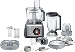 Bosch MultiTalent 8 MC812M844 – Robot de cuisine polyvalent avec plus de 50 fonctions – 1250 W – Grande capacité de 3,9 L – Couleur : Noir