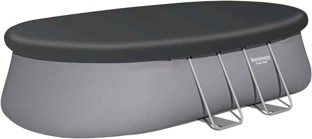 Bestway Piscine autoportante Ovale Fast Set 549 x 366 x 122 cm avec Filtration