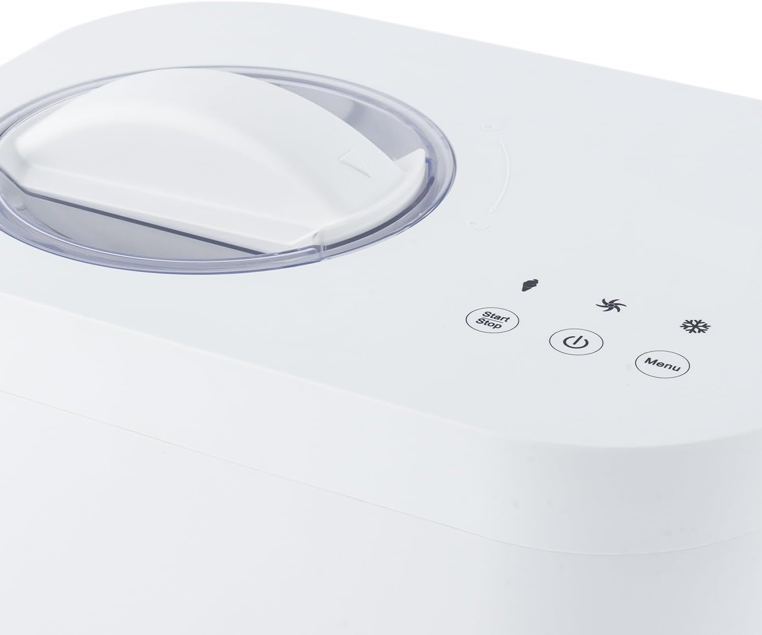 H.Koenig Sorbetière Turbine à Glace Professionnelle HF180, Machine à Glace Electrique 1L, 135 W, Réfrigérante & Maintien du Froid - Sorbet et Crème Glacée