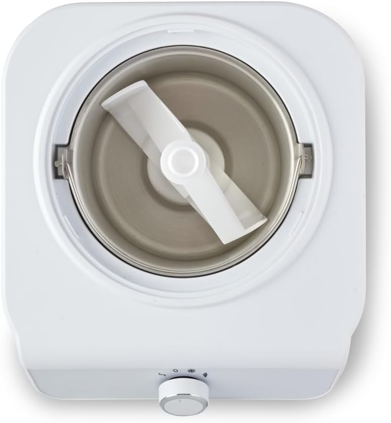 Livoo - Turbine à glace DOP223-1.2L, 135W, Glace réalisée en 60 minutes, Capacité 1,2L