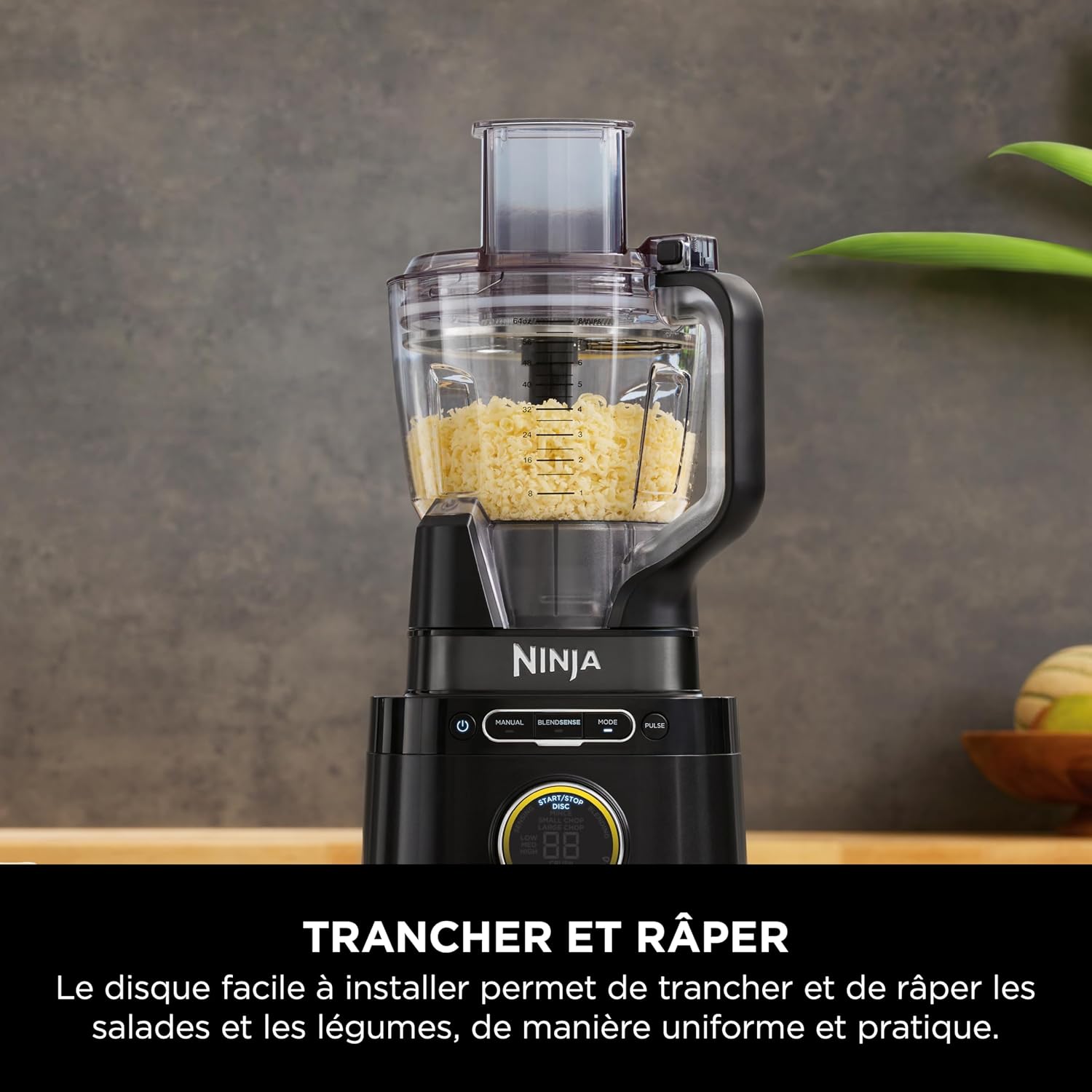 Ninja Detect Power Blender Pro & Single Serve 2-in-1, 1200W Blender with 2L Container, 2 Individual Cups, Blender for Smoothies and Iced Drinks, Vegetable Chopping, Black, TB301EU