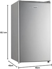 FrigeluX Réfrigérateur Table Top Gris R0TT91SE 91L