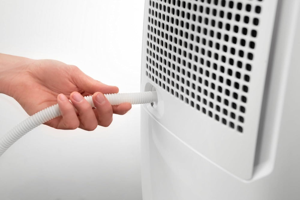 De'Longhi Tasciugo AriaDry Multi Dehumidifier DEXD216RF, Portable Dehumidifier with 3-Action Filtration, Dry Function, 16L/Day Moisture Absorption, R290, Removable Tank, White