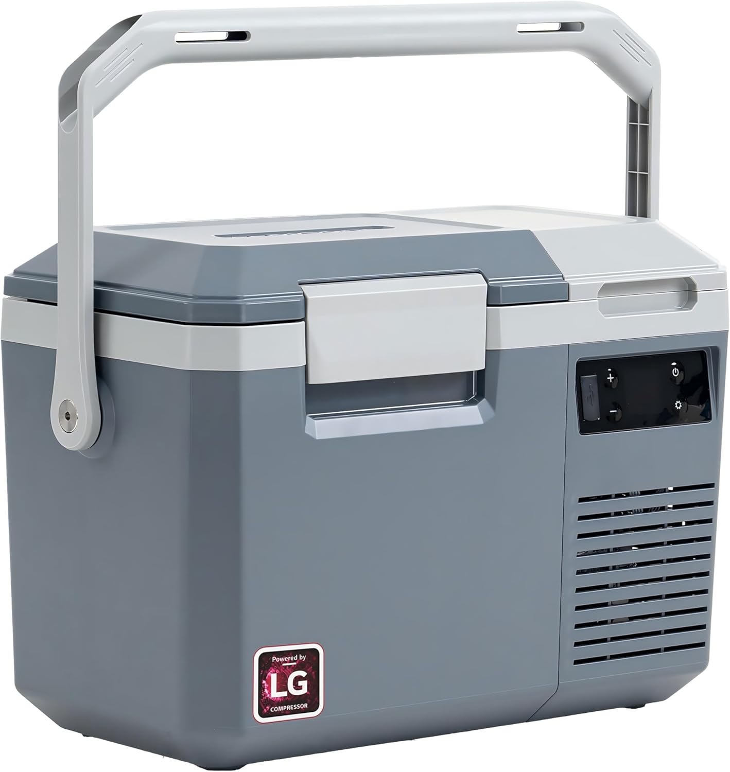 Alpicool LGMP8 8L Glaciere Portable Réfrigérateur Voiture Camping Congélateur 12/24V Mini Frigo pour Maison, Bureau ou Pique-Nique en Plein Air/ -20 à 20℃(Batterie Non Incluse)
