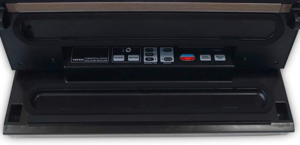 Maxxo VM ChamberLine 40 Professional Food Vacuum Sealer - Vacuum Chamber 72 L/min, Stainless Steel, Double Welding, Vacuum Sealer + 30 Bags Included