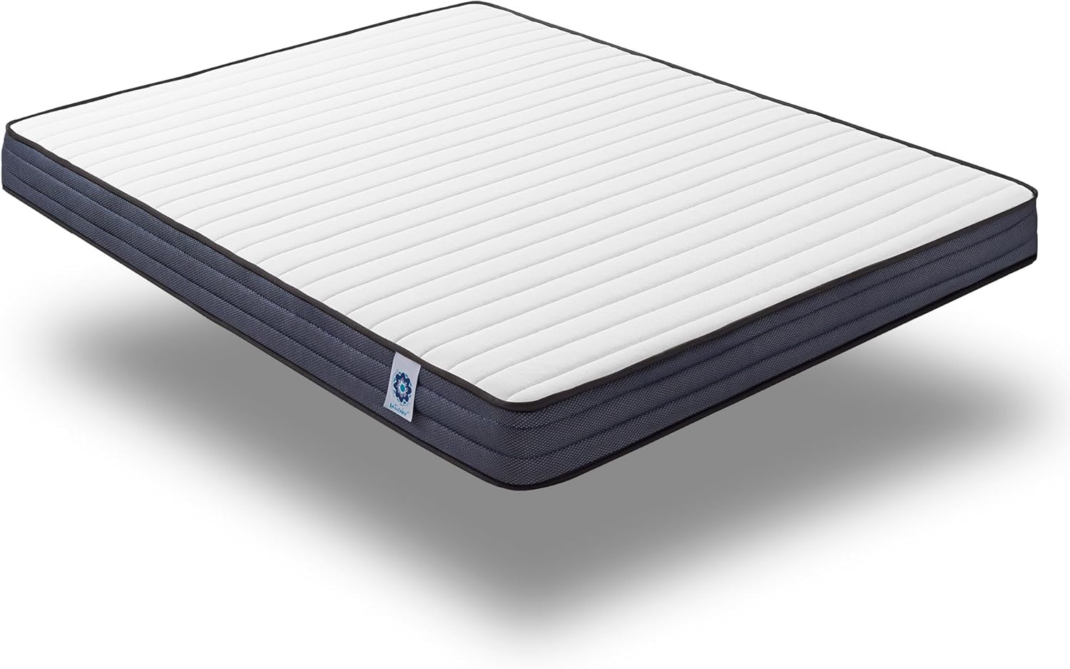 NATURALEX - Matelas PerfectSleep 180x200 - Épais 30 cm - Soutien Mousse à mémoire de Forme - Accueil Blue Latex - Confort Ferme - Respirant - 7 Zones - Réversible - Haute Densité - Fabriqué en Europe