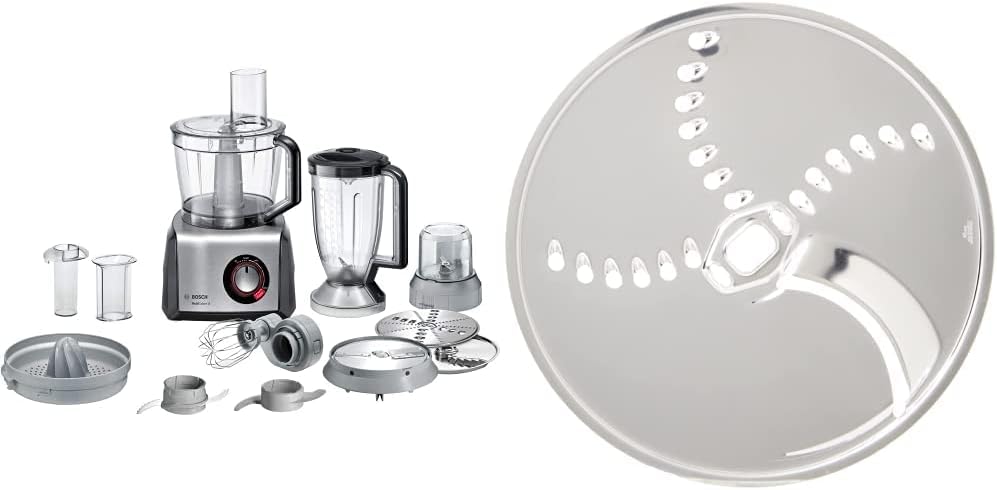 Bosch MultiTalent 8 MC812M844 – Robot de cuisine polyvalent avec plus de 50 fonctions – 1250 W – Grande capacité de 3,9 L – Couleur : Noir