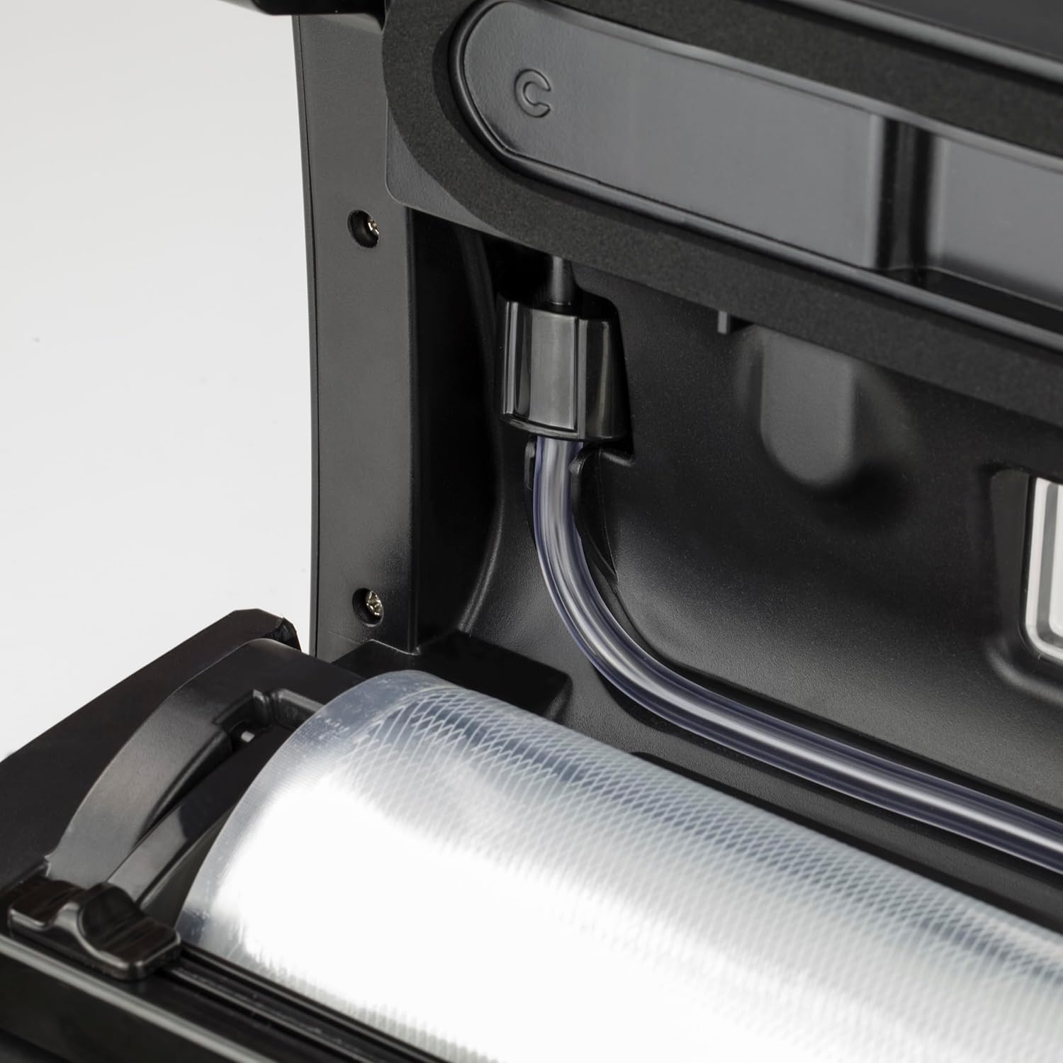 Caso FastVac 500, Professional Commercial Vacuum Sealer, Stainless Steel, Double Piston Pump, 15 Litres/Minute, Includes 2 Free Foil Rolls