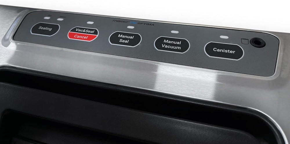 Maxxo VM ChamberLine 40 Professional Food Vacuum Sealer - Vacuum Chamber 72 L/min, Stainless Steel, Double Welding, Vacuum Sealer + 30 Bags Included